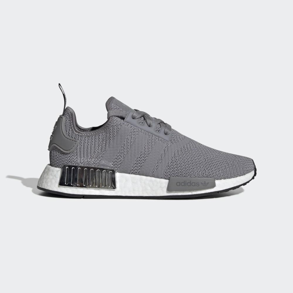 Adidas Women's NMD_R1 Originals Shoes Grey/Silver Metal Ireland EE5175